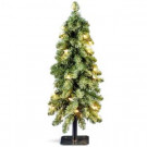 Downswept 24 in. Artificial Forestree with 50 Clear Lights