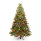 Dunhill Fir 7.5 ft. Artificial Christmas Tree with Light Parade LED Lights