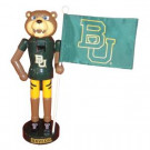 12 in. Baylor Mascot Nutcracker with Flag
