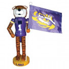 12 in. LSU Mascot Nutcracker with Flag