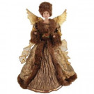 17 in. African American Earthly Angel Tree Topper