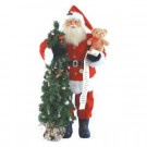 48 in. Santa with Teddy Bear and Tree