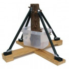 Heavy Duty Plastic Adjustable Tree Stand for Trees Up to 16 ft. Tall