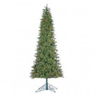 10 ft. Indoor Pre-Lit Natural Cut Salem Spruce Artificial Christmas Tree with Power Pole and 850 Clear Lights