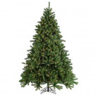 7.5 ft. Pre-Lit Grand Canyon Spruce Artificial Christmas Tree with Clear Lights