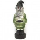 18 in. Zombie Gnome Grey Face without Light