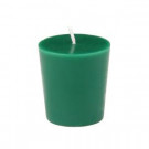 1.75 in. Hunter Green Votive Candles (12-Box)
