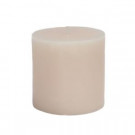 3 in. x 3 in. Ivory Pillar Candles Bulk (12-Case)