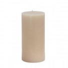 3 in. x 6 in. Ivory Pillar Candles Bulk (12-Case)