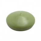4 in. Sage Green Floating Candles (Box of 3)